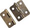 50pcs Solid Pure Copper Mini Hinges (18x15mm) with 200 Screws – Retro Brass Small Hinges for Wooden Jewelry Box & Keepsake Chest – Micro Cabinet Hardware for DIY Crafts, Dollhouse & Miniature Furniture – Professional Antique Hardware Kit